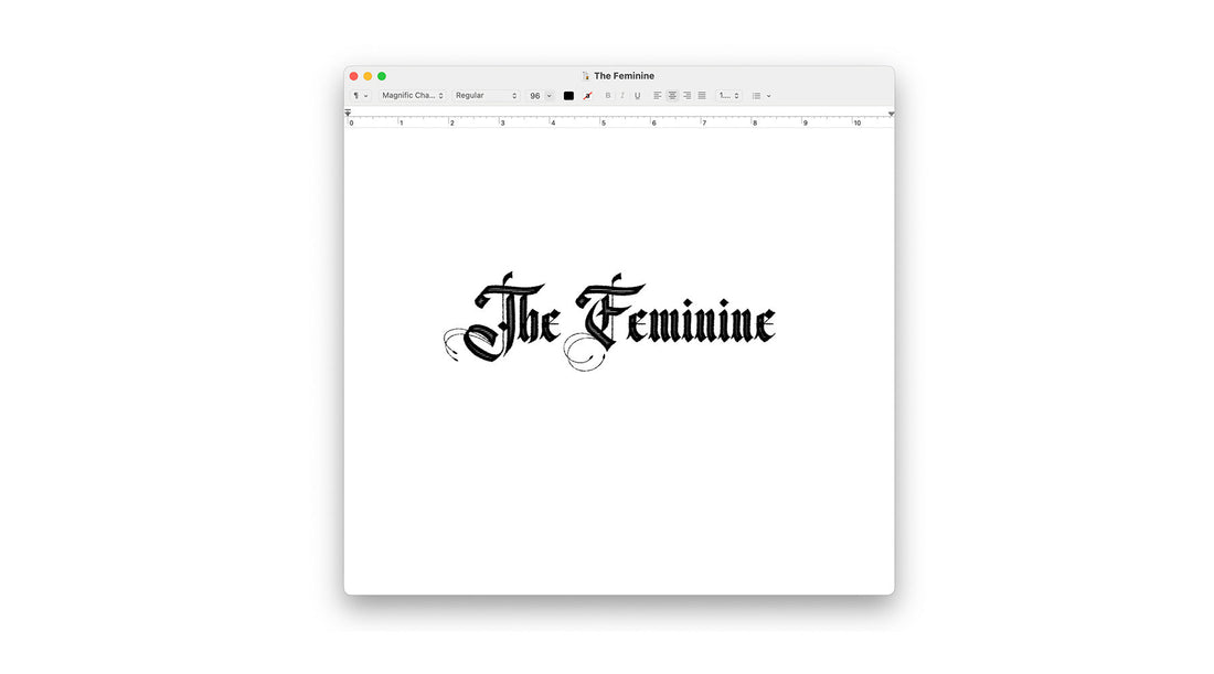 The Feminine