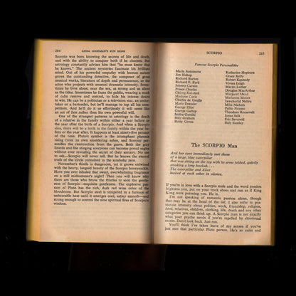 VINTAGE ASTROLOGY BOOK